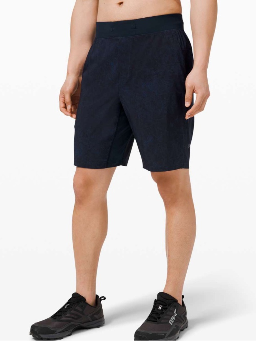 Lululemon T.H.E. Short 9" *Linerless True Navy Multi Blue size Medium